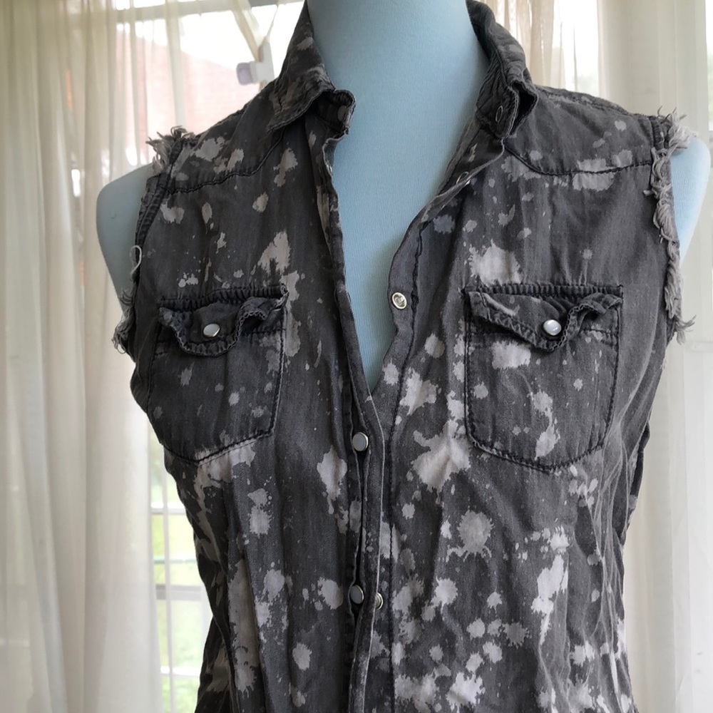 Grey Vest Shirt